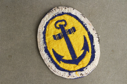WW2 Tysk Kriegsmarine Mærke til sportstrøjen. Original.