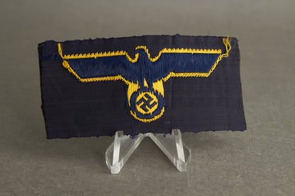 WW2 Tysk Kriegsmarine Skråhueørn. Original.