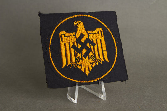 WW2 Tysk DRL Stofmærke. Original.