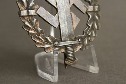 WW2 Tysk SA Sportabzeichen i Bronze. 3. Model. Nålen skiftet. Original.