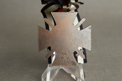 WW1/WW2 Tysk Frontkæmper Medalje. Original.