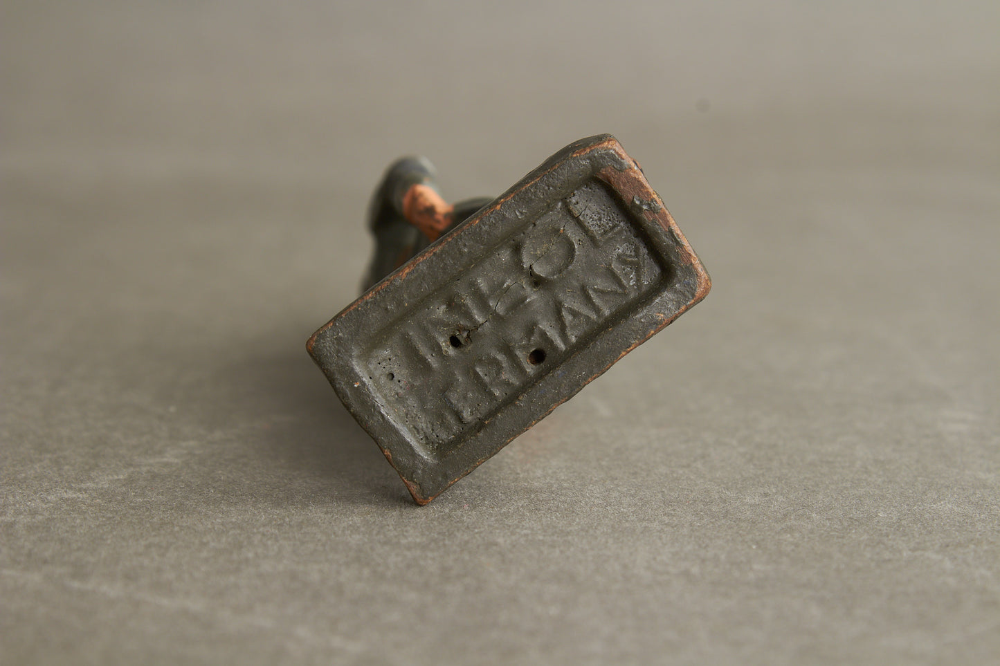 WW2 Tysk Lineol Legetøjssoldat. Original.