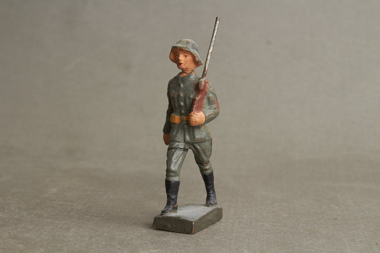 WW2 Tysk Lineol Legetøjssoldat. Original.