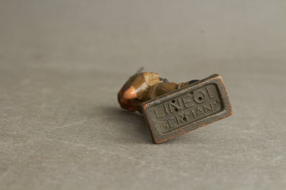 WW2 Tysk Lineol Legetøjssoldat. Original.