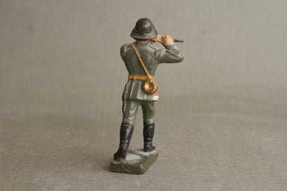 WW2 Tysk Lineol Legetøjssoldat. Original.