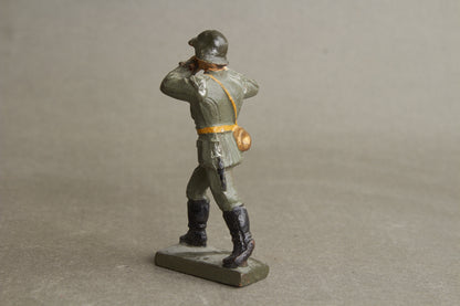 WW2 Tysk Lineol Legetøjssoldat. Original.