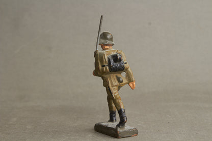 WW2 Tysk Lineol Legetøjssoldat. Original.