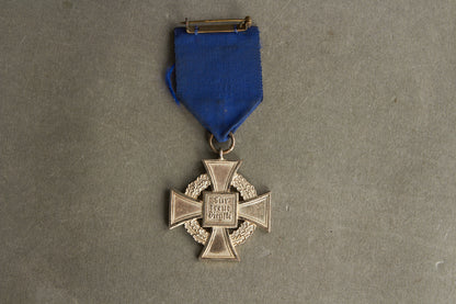 WW2 Tysk Treudienst 25 år i æske. Original.