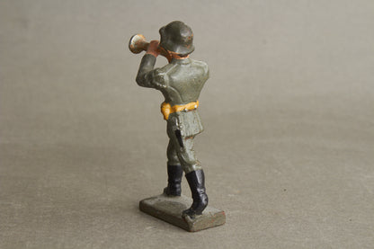 WW2 Tysk Lineol Legetøjssoldat. Original.