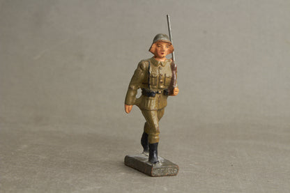 WW2 Tysk Lineol Legetøjssoldat. Original.