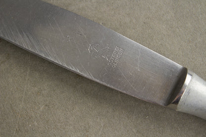 WW2 Tysk Luftwaffe Kantine Kniv. Pænt stemplet. Original.