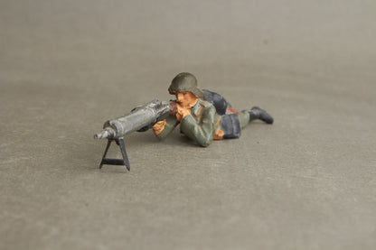 WW2 Tysk Lineol Legetøjssoldat. Original.