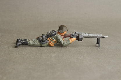 WW2 Tysk Lineol Legetøjssoldat. Original.