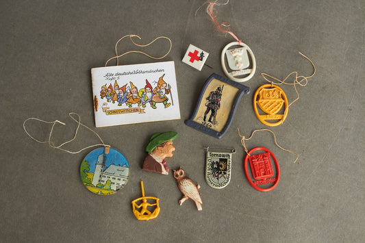 WW2 Tysk WHW Blandet Lot. Original.