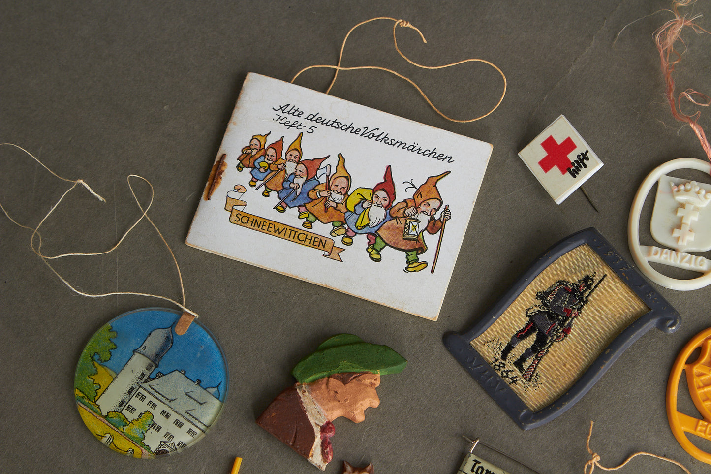 WW2 Tysk WHW Blandet Lot. Original.