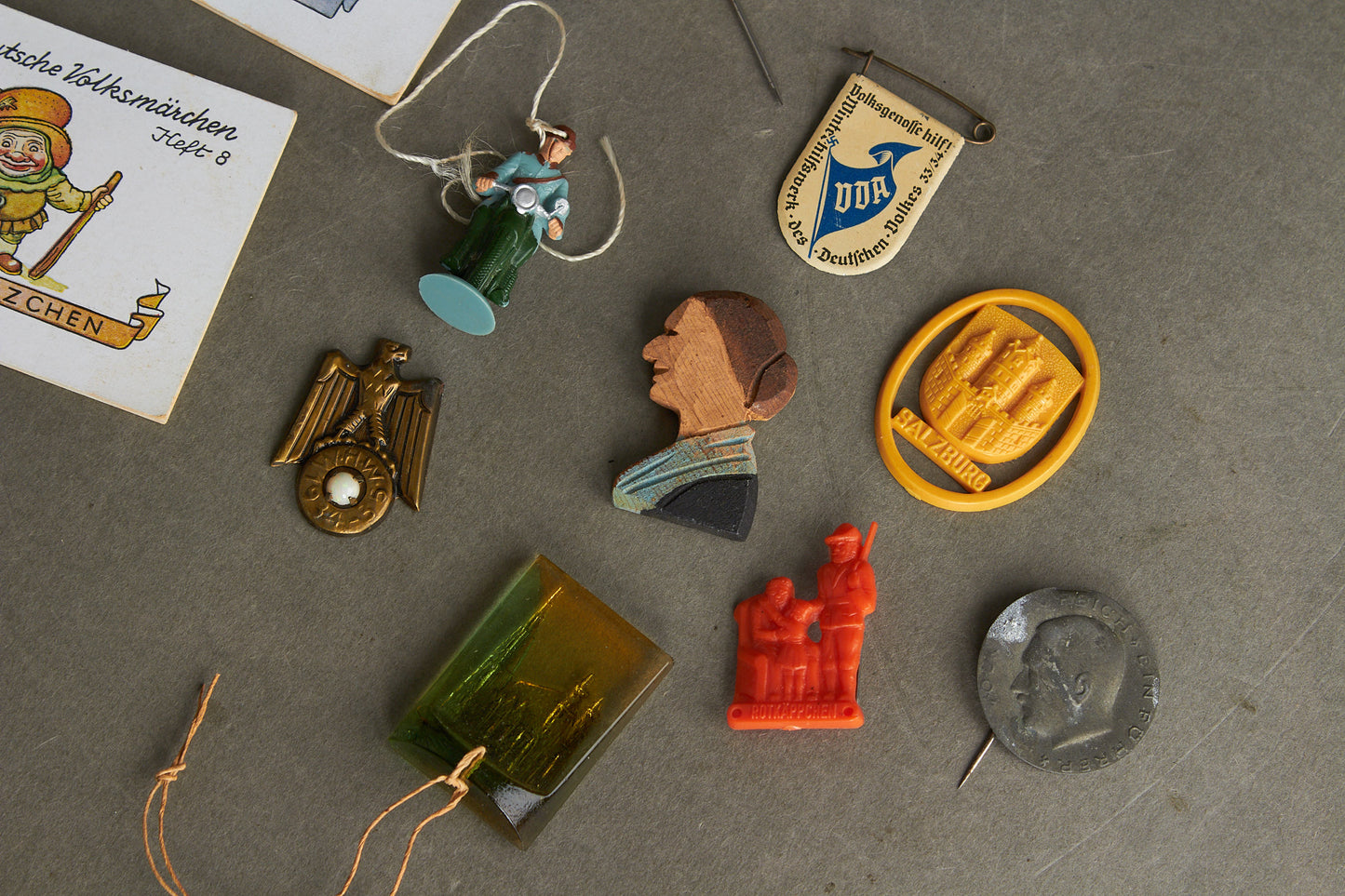 WW2 Tysk WHW Blandet Lot. Original.