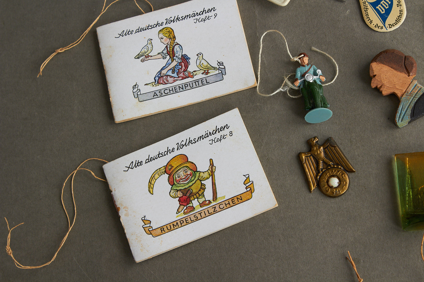 WW2 Tysk WHW Blandet Lot. Original.