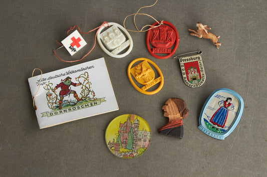 WW2 Tysk WHW Blandet Lot. Original.