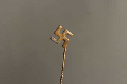 WW2 Tysk NSDAP Sympatisør Pin. Original.