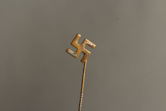 WW2 Tysk NSDAP Sympatisør Pin. Original.