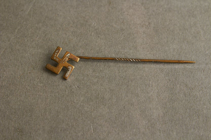 WW2 Tysk NSDAP Sympatisør Pin. Original.