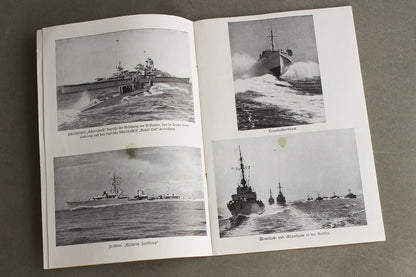 WW2 Tysk Kriegsmarine Hæfte. Original.