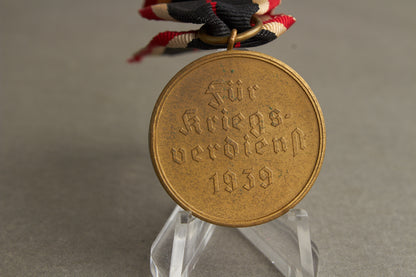 WW2 Tysk Kriegsverdienst Medalje. Original.