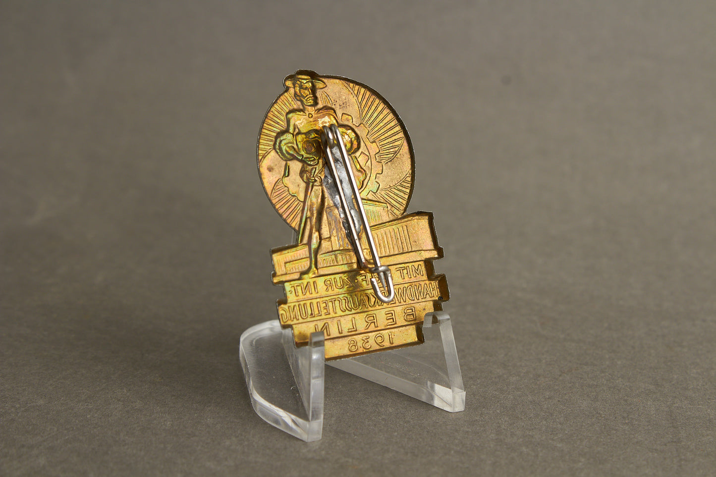 WW2 Tysk KdF (Kraft durch Freude) Tinnie. En af de bedre. Original.