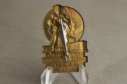 WW2 Tysk KdF (Kraft durch Freude) Tinnie. En af de bedre. Original.