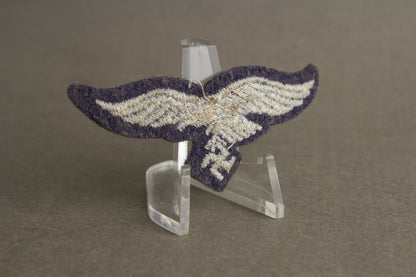 WW2 Tysk Luftwaffe Skråhue Ørn. Original.