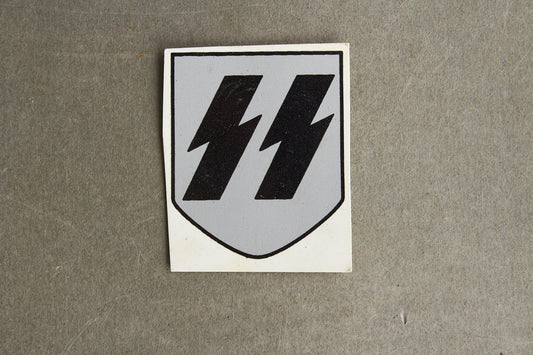 WW2 Tysk Hjelm Dekal. Kopi.