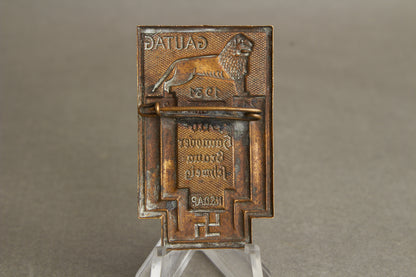 WW2 Tysk Tidlig 1931 NSDAP "Gautag" Tinnie. Sjælden. Original.