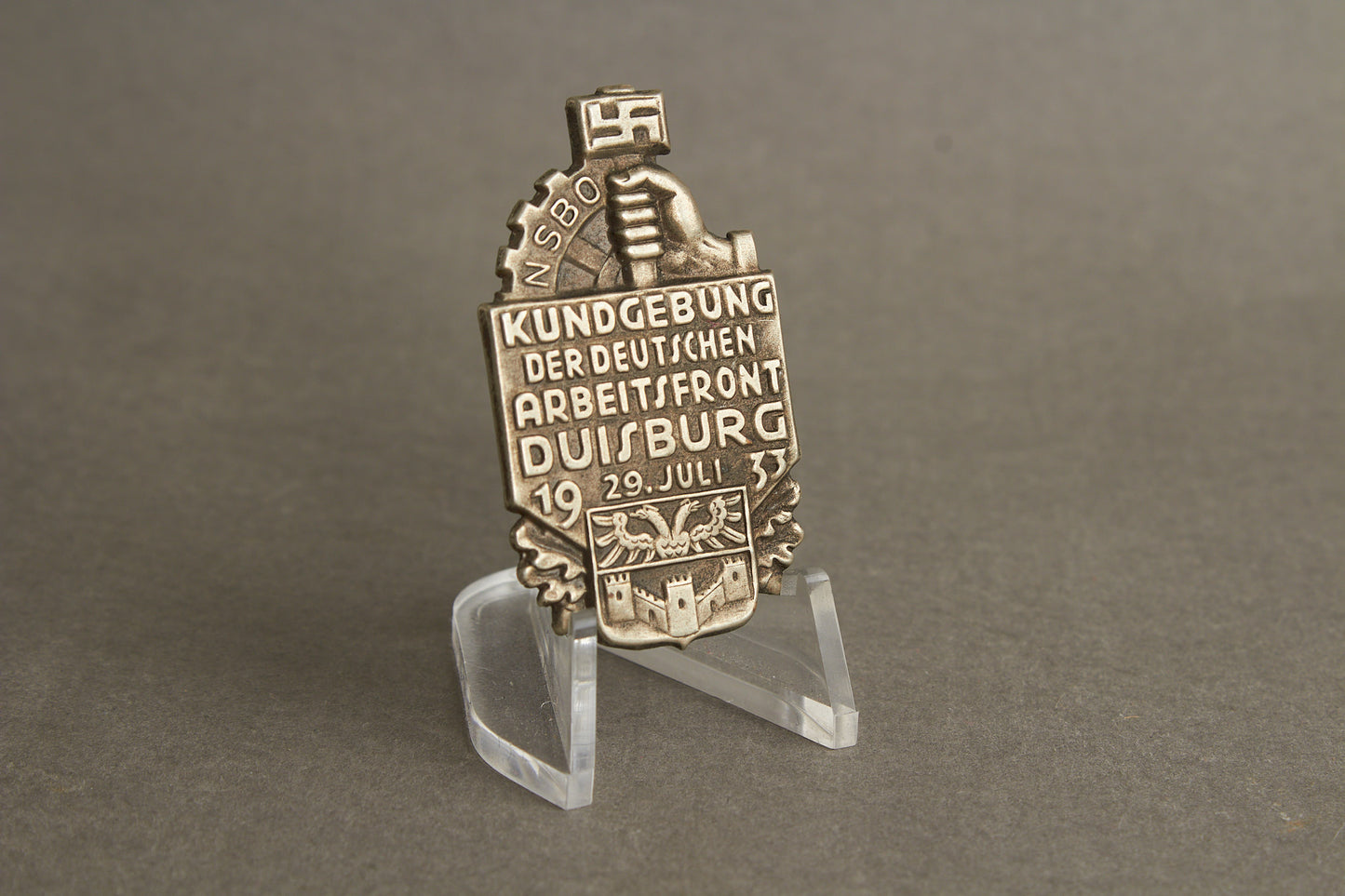 WW2 Tysk Tidlig 1933 NSBO Tinnie. Original.
