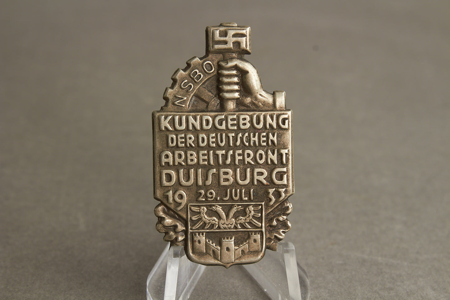 WW2 Tysk Tidlig 1933 NSBO Tinnie. Original.