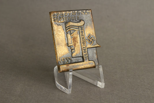 WW2 Tysk Tidlig 1933 NSDAP Tinnie. Original.