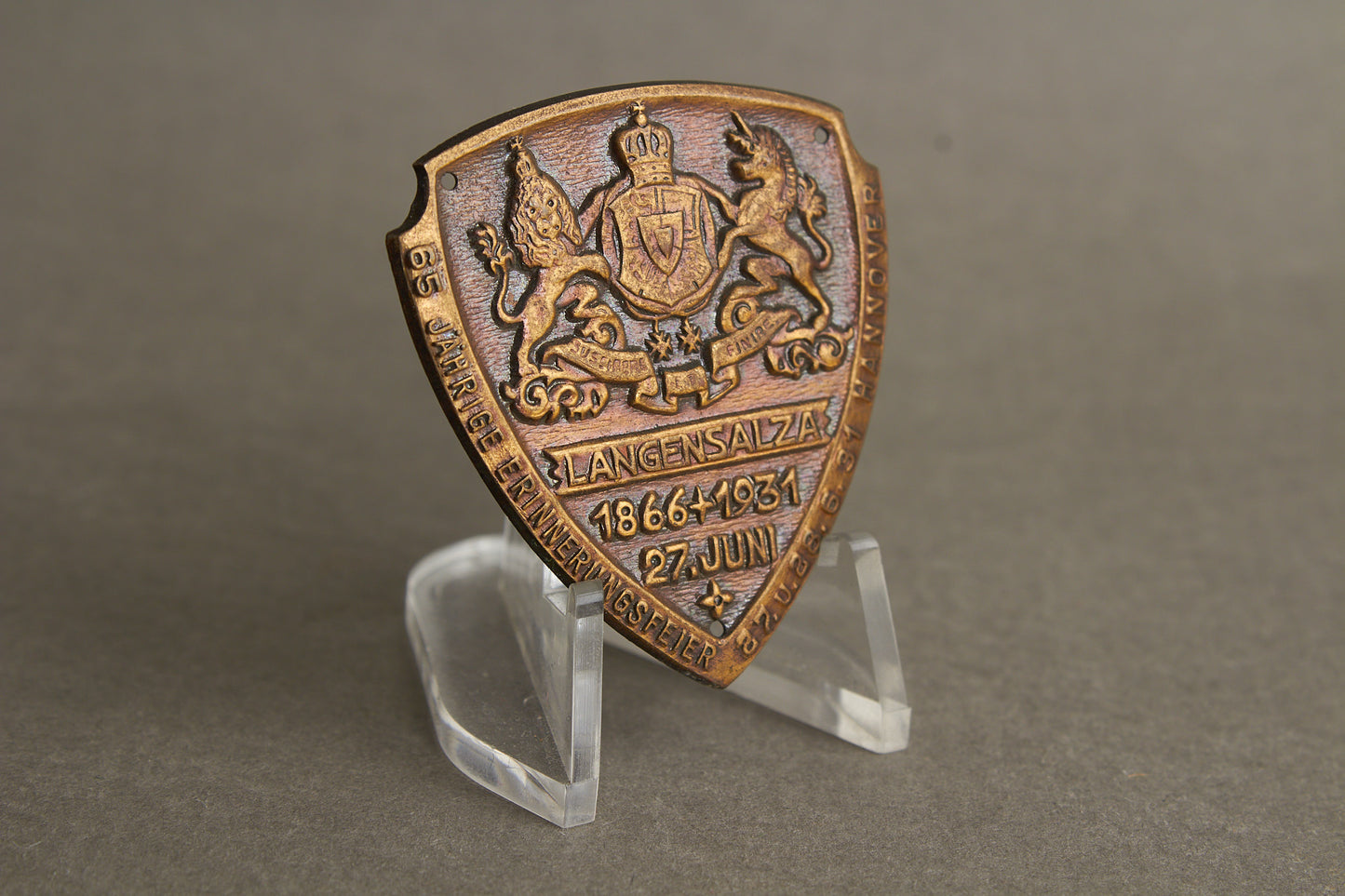 WW2 Tysk Tinnie fra 1931. Original.
