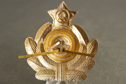 Østtysk DDR Marine Kasket Mærke. Original.