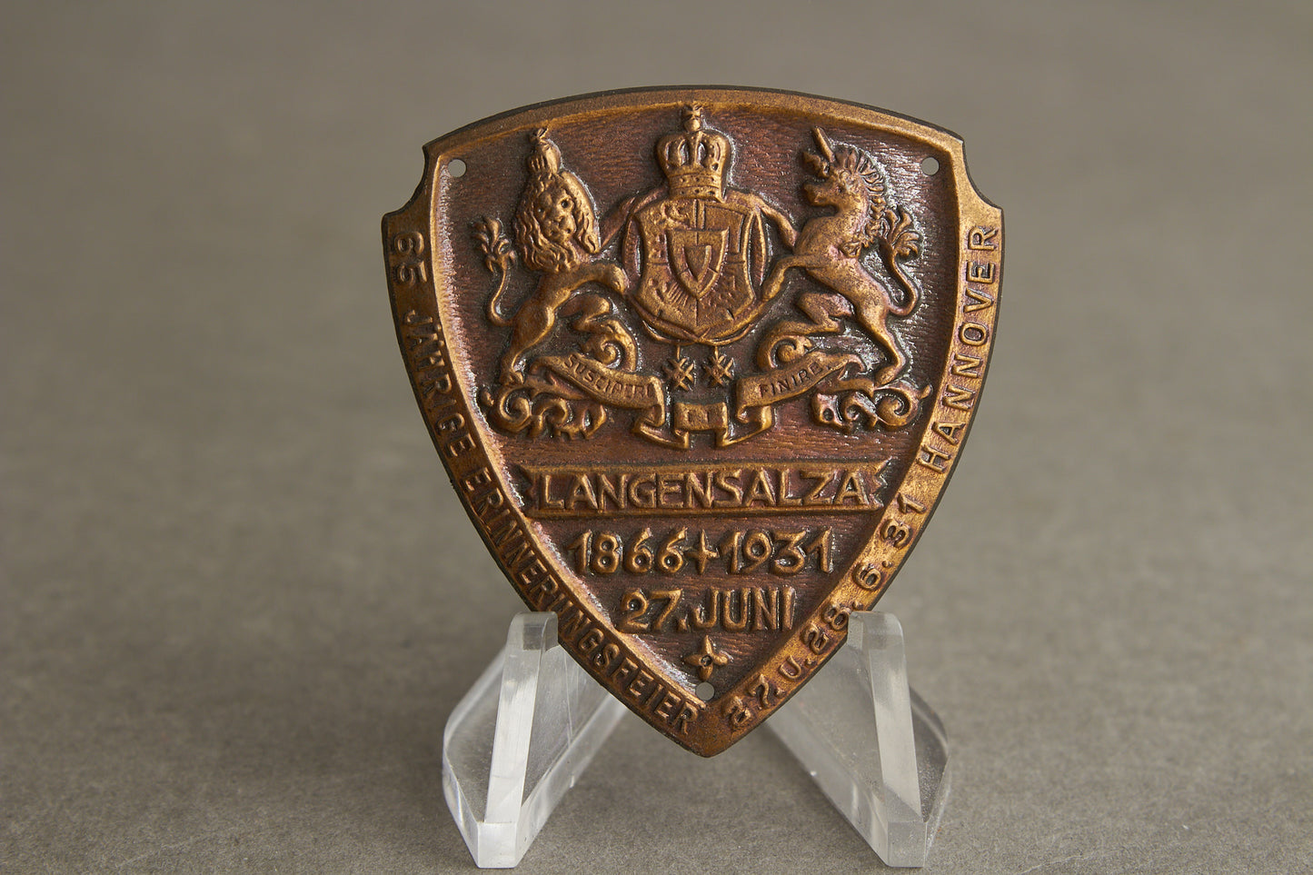 WW2 Tysk Tinnie fra 1931. Original.