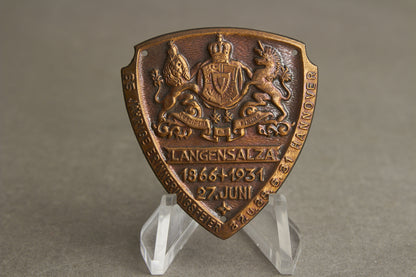 WW2 Tysk Tinnie fra 1931. Original.