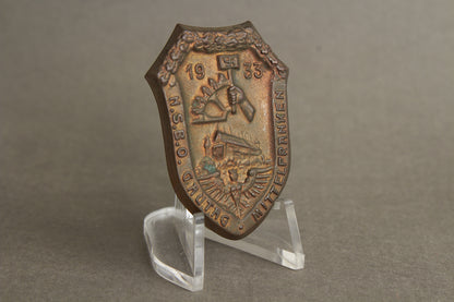 WW2 Tysk NSBO Tinnie. En af de bedre. Original.