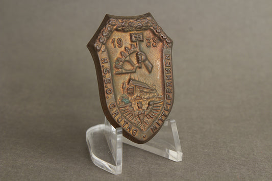 WW2 Tysk NSBO Tinnie. En af de bedre. Original.
