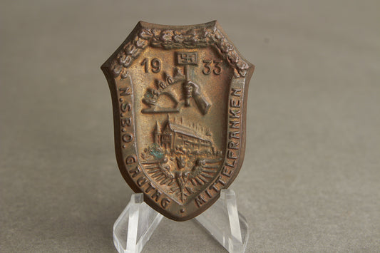 WW2 Tysk NSBO Tinnie. En af de bedre. Original.