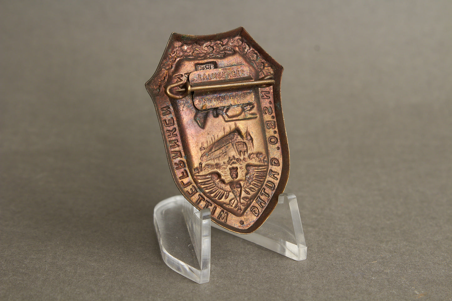 WW2 Tysk NSBO Tinnie. En af de bedre. Original.