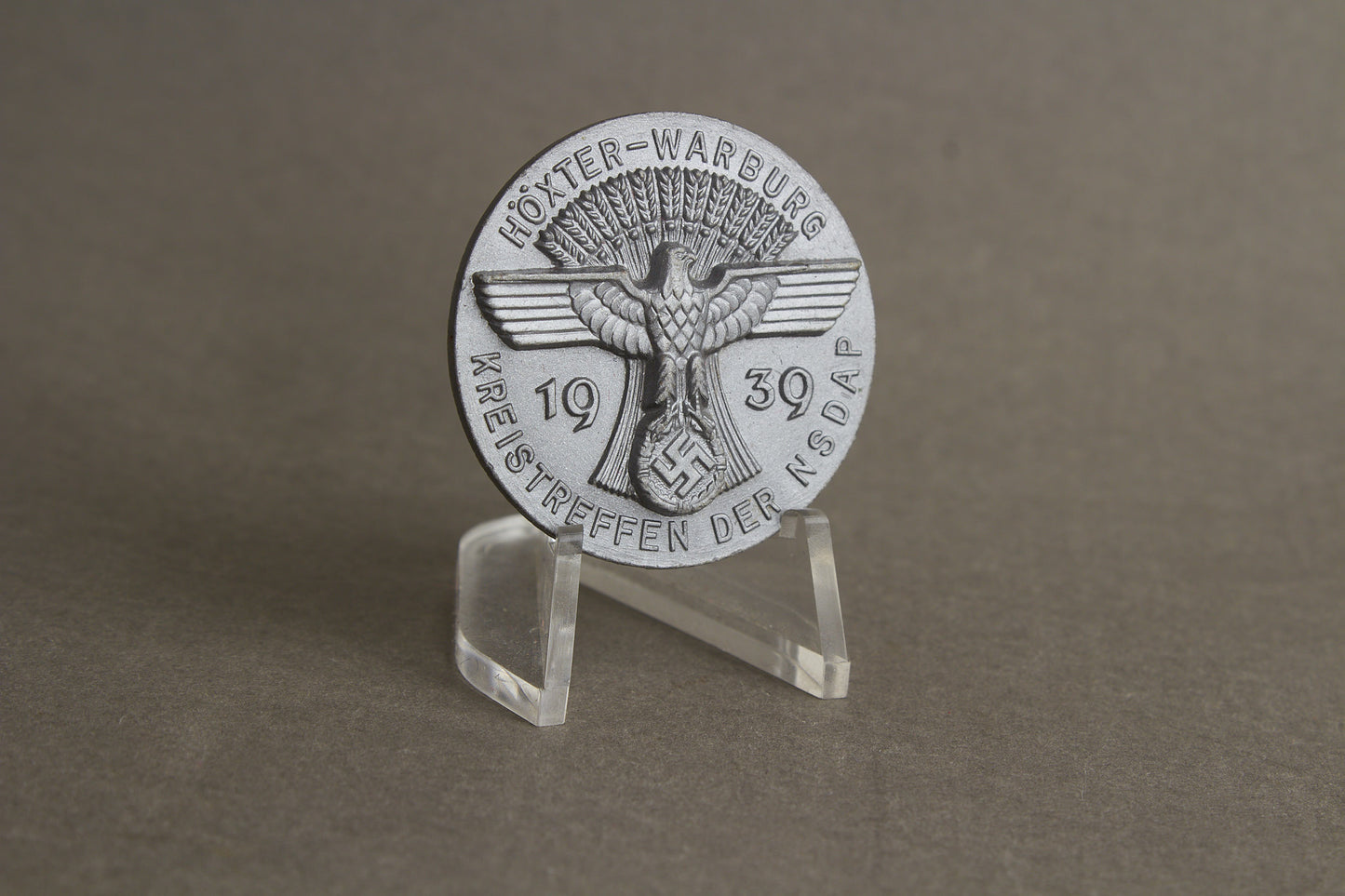 WW2 Tysk NSDAP Tinnie. Original.
