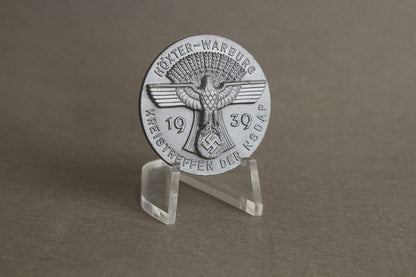 WW2 Tysk NSDAP Tinnie. Original.