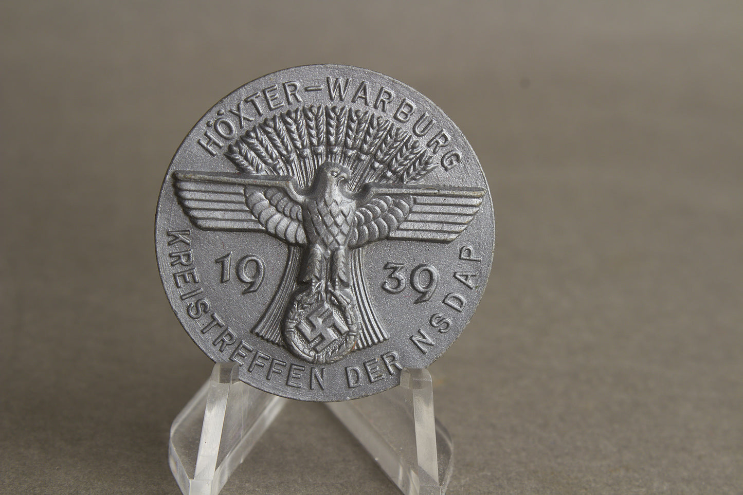 WW2 Tysk NSDAP Tinnie. Original.