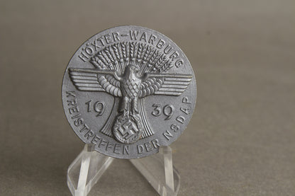 WW2 Tysk NSDAP Tinnie. Original.