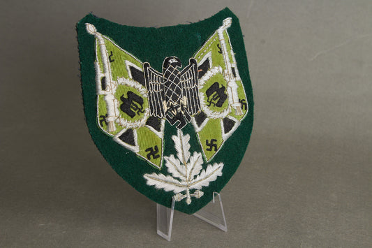 WW2 Tysk "Fahnenträger" Ærmemærke. Meget veludført kopi (museums kvalitet).
