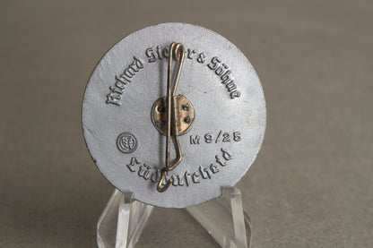 WW2 Tysk NSDAP Tinnie. Original.