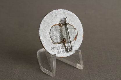 WW2 Tysk NSDAP Tinnie. I pap. Sjælden. Original.